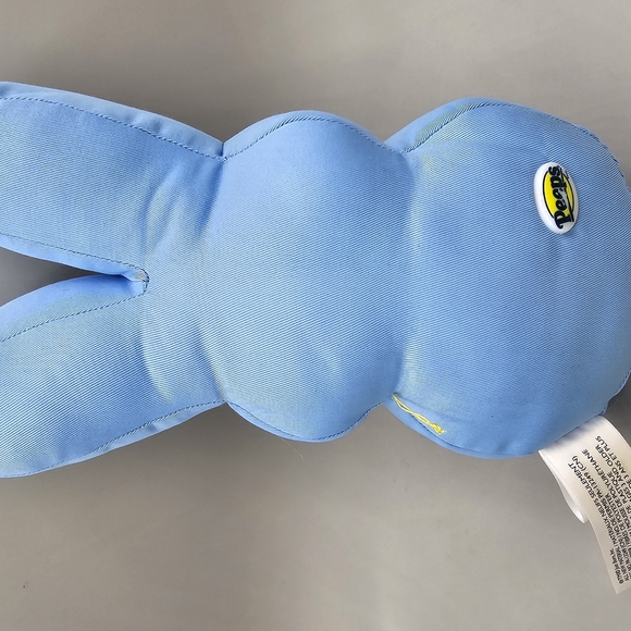Blue and White Plush Bunny Toy - Picture 2 of 3